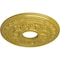 Ekena Millwork Baltimore Ceiling Medallion (Fits Canopies up to 5 1/2"), 15 3/8"OD x 4 1/4"ID x 1 1/2"P, Rich Gold CM15BARGS - alternate 3